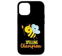 Champion d'orthographe Cute Bee Gagnant du concours d'orthographe Coque pour iPhone 12/12 Pro