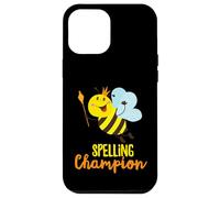 Champion d'orthographe Cute Bee Gagnant du concours d'orthographe Coque pour iPhone 12 Pro Max