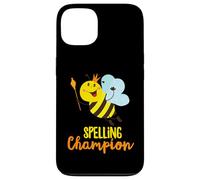 Champion d'orthographe Cute Bee Gagnant du concours d'orthographe Coque pour iPhone 13