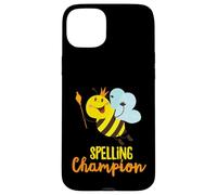 Champion d'orthographe Cute Bee Gagnant du concours d'orthographe Coque pour iPhone 15 Plus