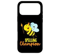 Champion d'orthographe Cute Bee Gagnant du Concours d'orthographe Coque pour iPhone 17 Pro Max
