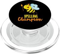 Champion d'orthographe Cute Bee Gagnant du concours d'orthographe PopSockets PopGrip pour MagSafe