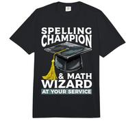 Champion d'orthographe et Assistant mathématique chez Votre Professeur de Service Comfort Colors Adult Heavyweight T-Shirt