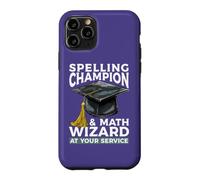 Champion d'orthographe et Assistant mathématique chez Votre Professeur de Service Coque pour iPhone 11 Pro