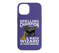 Champion d'orthographe et Assistant mathématique chez Votre Professeur de Service Coque pour iPhone 14