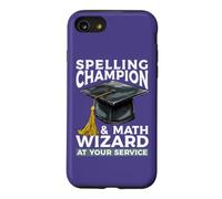 Champion d'orthographe et Assistant mathématique chez Votre Professeur de Service Coque pour iPhone SE (2020) / 7/8