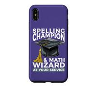 Champion d'orthographe et Assistant mathématique chez Votre Professeur de Service Coque pour iPhone XS Max