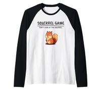 Champion du jeu d'écureuil - Don't Look at the Squirrel Manche Raglan
