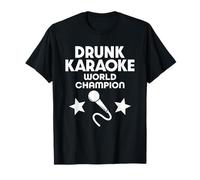 Champion du Monde de karaoké Ivre T-Shirt