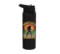 Champion du monde invaincu cache-cache - Sasquatch Bigfoot Stainless Steel Insulated Water Bottle
