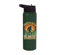Champion du monde invaincu cache-cache - Sasquatch Bigfoot Stainless Steel Insulated Water Bottle