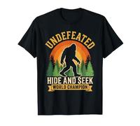 Champion du Monde invaincu Cache-Cache - Sasquatch Bigfoot T-Shirt