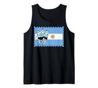 Champion du Monde US 26 Argentine Champion Team Fun Flag Winner Débardeur