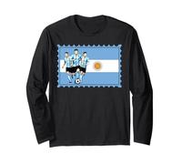 Champion du Monde US 26 Argentine Champion Team Fun Flag Winner Manche Longue