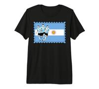 Champion du Monde US 26 Argentine Champion Team Fun Flag Winner T-Shirt Haut de Gamme