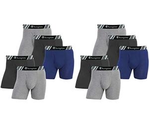 Champion Elite Men's Boxer Briefs 10-Pack All Day Comfort Double Dry X-Temp Slightly Imperfect
