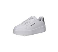 Champion Femme Rd18 Plat Chromo W Low Baskets, Blanc Argent Ww015, 40 EU