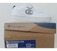 Champion Fille Rd18 Platform Glitter G PS Chaussures, Blanc, 28 EU