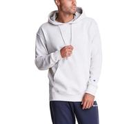 Champion Sweat à Capuche en Polaire Powerblend Chemise, Logo C Oatmeal Heather, XL Homme