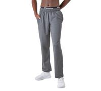 Champion Pantalon Polaire Powerblend à Bas Ouvert, Logo C en Granit chiné, 36-41 Homme