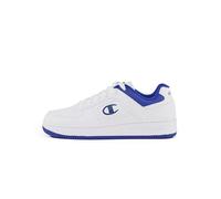 Champion Foul Play Element Low, Baskets Homme, Blanc/Bleu Électrique (WW021), 42 EU, Blanc Bleu électrique Ww021, 42 EU
