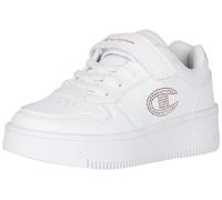 Champion Garçon Fille Legacy Rebound Platform Glitter G PS Baskets, Blanc Or Rose Ww008, 30 EU