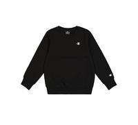 Champion Garçon Legacy Basics B - Ultralight Powerblend Fleece Crewneck Sweat, Noir, 5-6 Ans EU