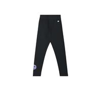 Champion Legacy Girl-Graphic Leggings Pantalon de survêtement, Noir (Kk001), 7-8 Ans Fille