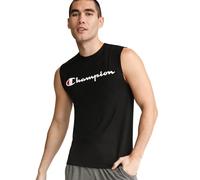 Champion Graphic Jersey Muscle Chemise, Noir, S Homme