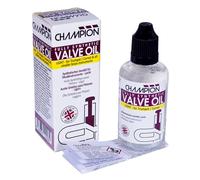 Champion Huile de valve légère et rotor entièrement synthétique de qualité supérieure pour cornet, trompette, flugelhorn et rotors de corne. Lubrification pour instruments de musique en laiton 50 ml.