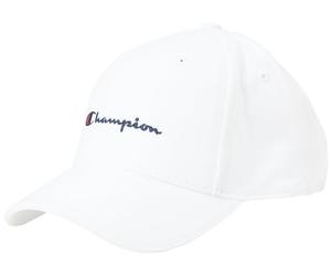 Champion Icons Accessories 805973 Woven Cotton Twill Script Logo Casquette de Baseball Blanc Taille Unique Unisexe Adulte SS24, Blanc, Taille Unique