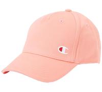Champion Icons Accessories-805974 Woven Cotton Twill C-Logo Casquette de Baseball, Rose pêche, Taille Unique Mixte
