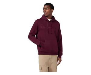 Champion - Icons Embroidered Toned Logo SweaT-shirt - Homme - Sweatshirts et sweats à capuche - Rouge - Taille: S