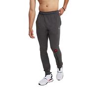 Champion Joggers, Lightweight Lounge, Jersey Graphic Pants for Men, 31" Pantalon de survêtement, Script Bruyère Granite, L Homme