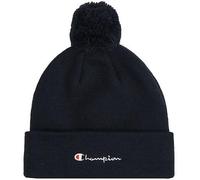 Champion Junior Caps (806071) -Recycled Acrylic Knitted Yarn Script Logo TD Pom Bonnet, Bleu (BS501), Taille Unique Mixte Enfant