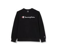 Champion Legacy American Classics B Ultralight Powerblend Fleece Crewneck Sweat, Nero, 7-8 Ans Enfants et Adolescents