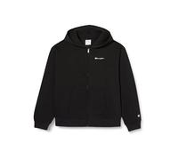 Champion Legacy American Classics G Logo Ultra léger Powerblend Fleece Full Zip Sweatshirt à Capuche, Noir, 11-12 Ans Filles et Filles