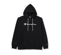 Champion Legacy American Classics-Powerblend Fleece Full-Zip Sweatshirt à Capuche, Noir, S Homme