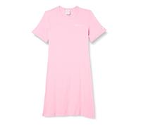 Champion Legacy American Classics Soft Cotton 1x1 Rib Small Logo Slim, Robe Femme, Rosa Acceso, XXL