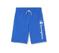 Champion Legacy American Classics Ultra Light Powerblend Terry Logo Bermuda Shorts, Bleu Cobalt, 3-4 Ans Enfants et Adolescents