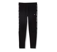 Champion Legacy Authentic Pants Powerblend Terry Tape Logo Rib Cuff Pantalon de survêtement, Noir, Taille M Homme