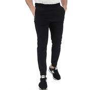 Champion Legacy Authentic Pants Pro Jersey C-Logo Zip Pocket Rib Cuff Pantalon de survêtement, Noir, XS Hommes