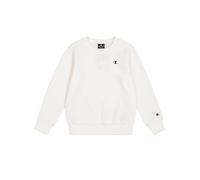 Champion Garçon Legacy Basics B - Ultralight Powerblend Fleece Crewneck Sweat, Blanc, 5-6 Ans EU