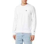 Champion Legacy Basics-Powerblend Fleece Crewneck Sweat, Blanc, S Homme