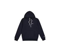 Champion Legacy Basics-Powerblend Fleece Sweatshirt à Capuche, Bleu Marine, L Homme