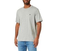 Champion Legacy Basics-S-s Crewneck T-Shirt Homme, Gris chiné Clair, Medium