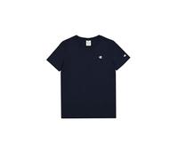 Champion Legacy Basics W Light Cotton Jersey S-s Regular Crewneck T-Shirt, Bleu Marine, X-Large Femme