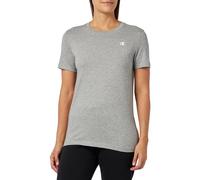 Champion Legacy Basics W-Light Cotton Jersey S-s Regular Crewneck T-Shirt pour Femme, Gris chiné Clair, XX-Large