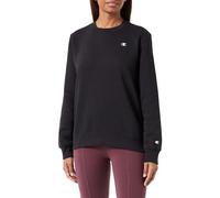 Champion Legacy Basics W Light Powerblend Fleece Crewneck Sweat, Noir, S Femme