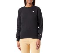 Champion Legacy Basics W Light Powerblend Fleece Crewneck Sweat, Noir, XXL Femme